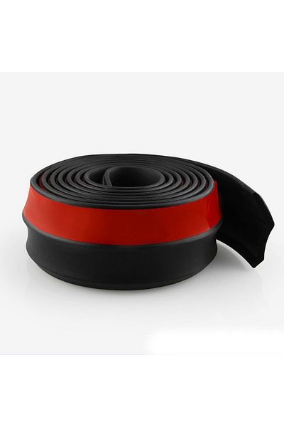 Choice 2.5M Car Front Bumper Lip Car Lip Skirt Protector Rubber Auto Exterior Mouldings Replacement 2.5M 60