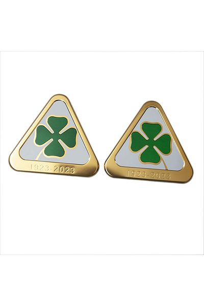 Choice Gold Quadrifoglio 100 Years Anniversary Celebration Badge For Alfa Romeo Giulia Stelvio Exterior Fen