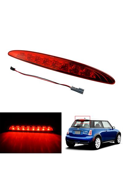 Choice Red Red LED Third Rear High Level Brake Stop Light For Mini Cooper R50 R53 2001-2006