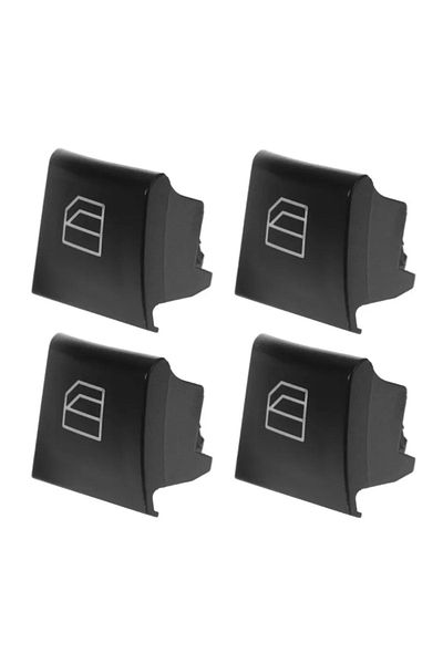 Choice 4Pcs 4Pcs Window Switch Repair Button Cap For Mercedes-Benz ML-Class W164 2005-2011 GL-Class X164 20