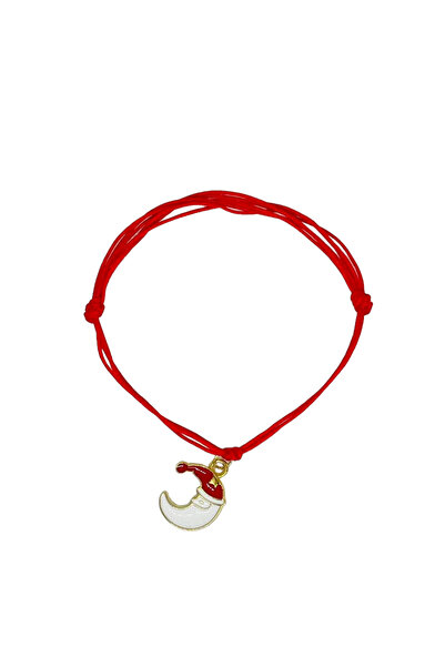 OEM Bratara cu snur charm semiluna