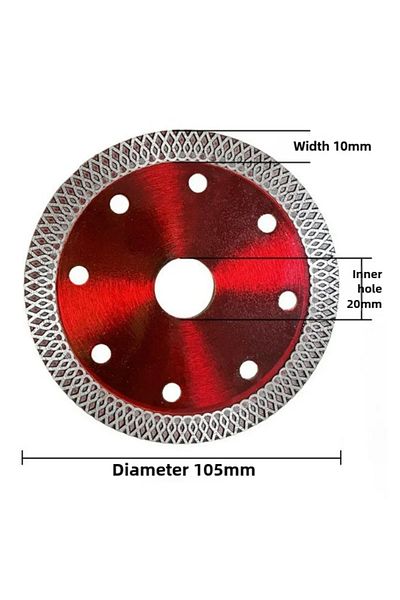 Choice 105mm 1pc Diamond Dry Cutting Blade Disc Porcelain Ceramic Tile Turbo Thin Stoneware for Marble 105