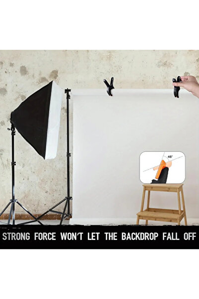 Choice Black-10Pcs(2inch) STONEGO 10Pcs 2inch/4inch Multipurpose Plastic Spring Clamps - Rustproof Strong G