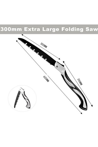 Choice 300mm 130-300mm Folding Hand Saw SK5 Gardening Pruning Saw Outdoor Logging Saw for Fruit Tree Garden