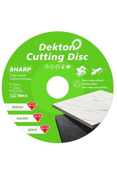 Choice As shown Mehrzweck Schneiden 115mm 100/115/125 mm Rock Board Sägeblatt Diamant-Trennscheibe zum Schn