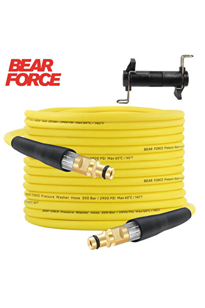 Choice خرطوم بديل لغسالة الضغط بطول 15 مترًا، خرطوم مرن للغاية، 2900 رطل لكل ...