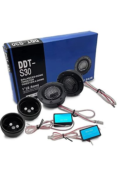 Choice Car High Fidelity Stereo Speaker Tweeter - Car Modified Car Audio Silk Dome Tweeters