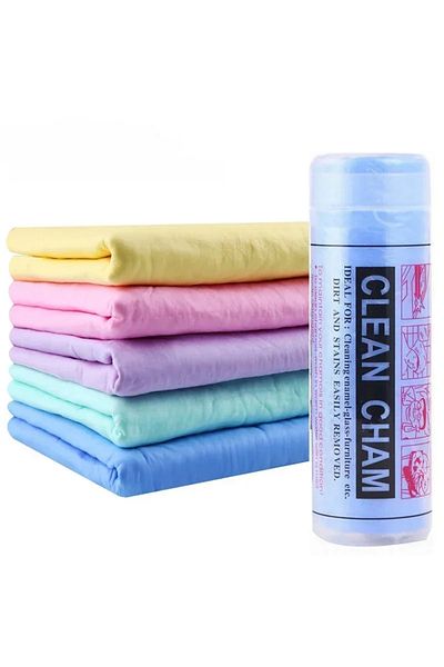 Choice 1pc random PVA Chamois Car Wash Towel Cleaner Accessories Car Care Home Cleaning Car Detailing Tools
