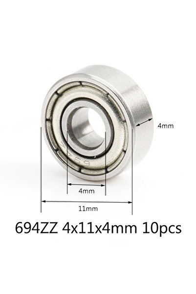 choice2 694ZZ 4x11x4mm 10pcs 5/10pcs 692ZZ 693ZZ 694ZZ 695ZZ 696ZZ 697ZZ 698Z...