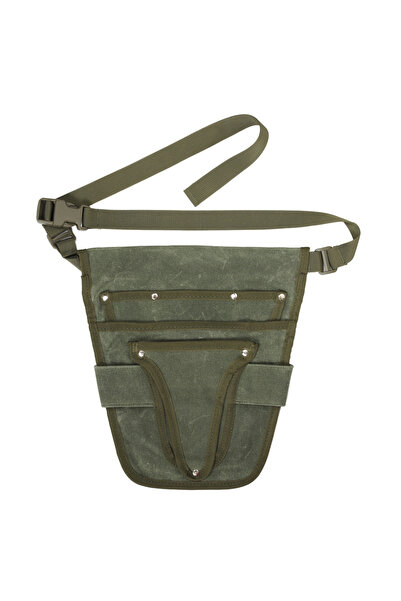 Choice green Garden Tool Belt Pouch Canvas Belt Tool Bag with Multiple Pocket...