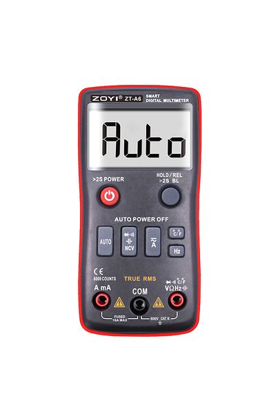 Choice Red OYI Digital Multimeter ZT-A6 Professional Voltmeter AC DC Voltage Current Resistance Tester Temp