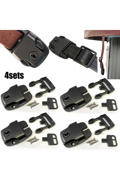 Choice 4 Set Spa Hot Tub Cover Broken Latch Repair Kit Clip Lock With Key And Hardware Replaces Missing ...