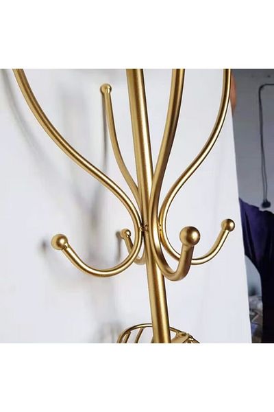rexa Half Length Iron Female Mannequin Gold 40x29x175cm