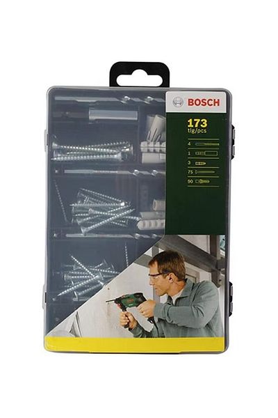Bosch 173-piece “fixing set” Silver 350grams