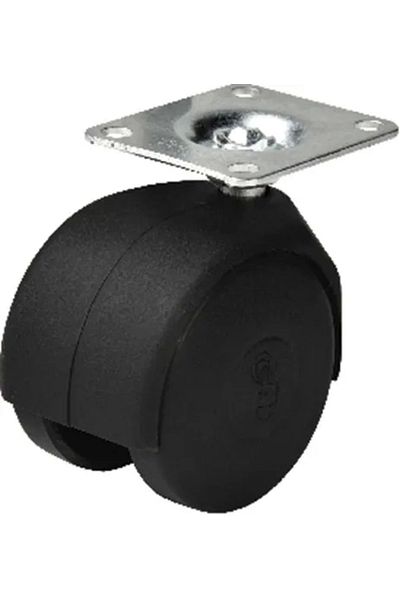 PRATİKOBA 404 - Plastic Small Table Wheel 4 Pieces