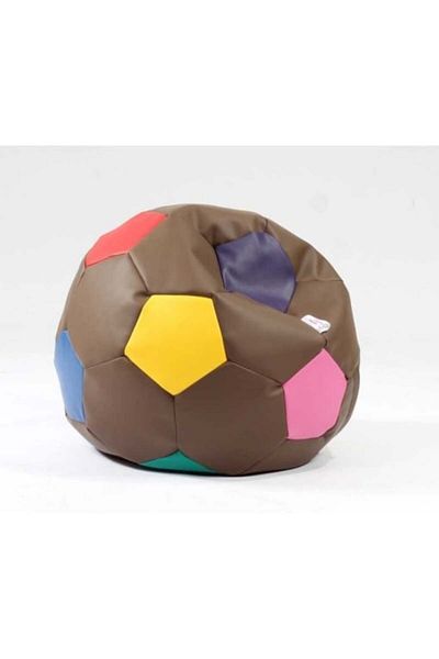 Pufrelax Telstar Baby Ball Armchair, Material: Eco-leather - Chocolate Sprinkles
