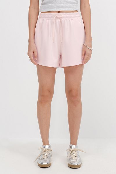 Addax Front Tie Modal Shorts Ş16213