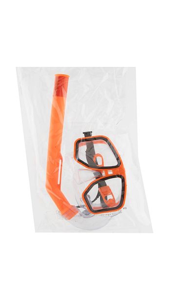rexa Mask And Snorkel Set- Orange