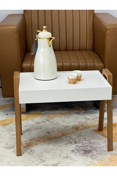 Living Modern 3-Piece Nesting Side Table Set – 40 cm Height × 35 cm Width × 50 cm Length