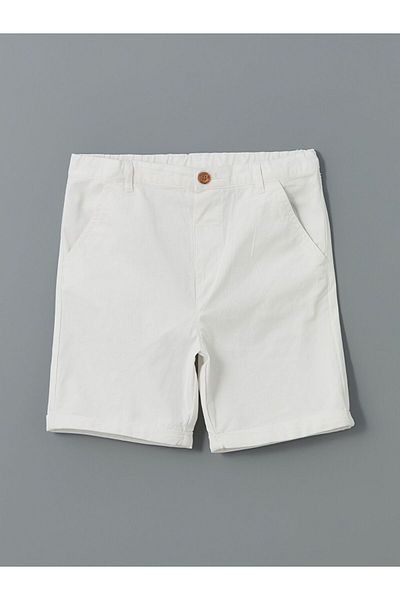 LC Waikiki LCW Kids شورت أساسي للأولاد بخصر مطاطي