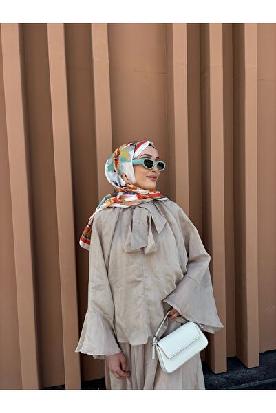 LADY GLANCE Fırfır detaylı Takım Taş