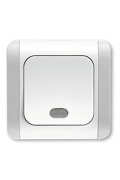 Viko by Panasonic Comutator cu mecanism de returnare cu LED-uri Kardelen
