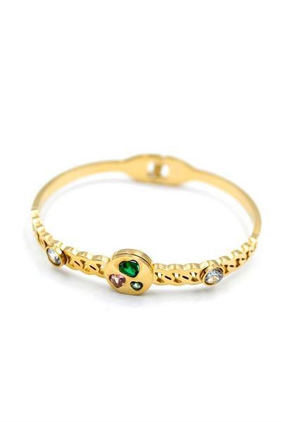 Rasanet Stony heart bracelet - gold
