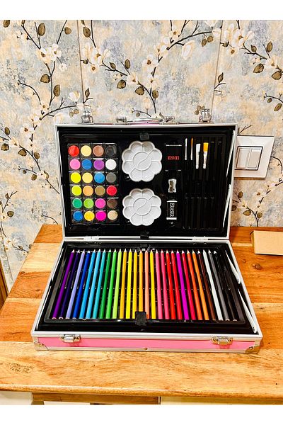 rexa Kids Art Kit – All-in-One Creative Set for Drawing, Coloring & Painting Fun