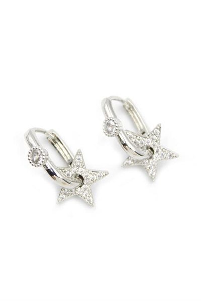 Rasanet Star Earrings - Silver