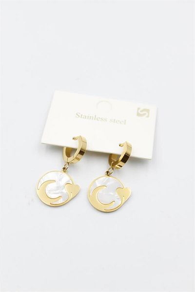 Rasanet Crescent Earrings - Gold