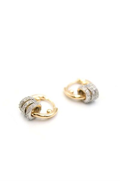 Rasanet Hoop earrings - small - gold