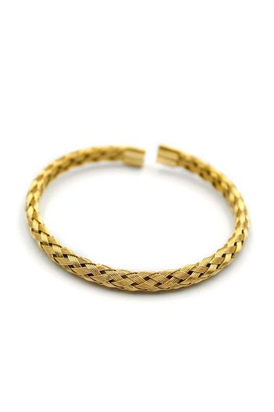 Rasanet Mesh Steel Bracelet - Gold