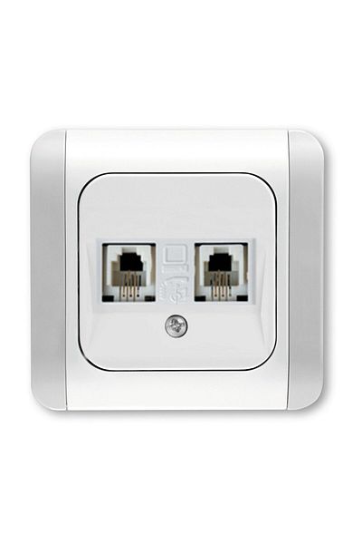 Viko by Panasonic Double Telephone Socket Kardelen VIKO