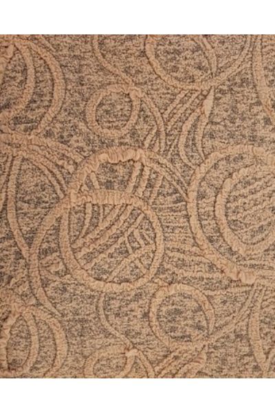 Lenjerii Deosebite Multi-elastic jacquard 2-seater sofa cover, Light Brown