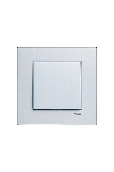 Viko by Panasonic NOVELLA Silver Switch Without Frame
