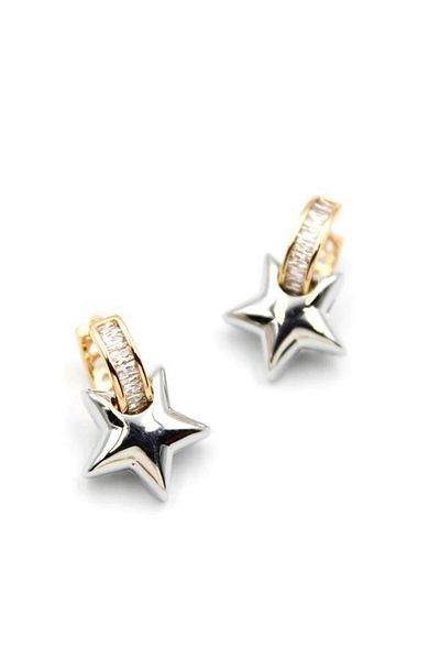 Rasanet Star Earrings - Silver