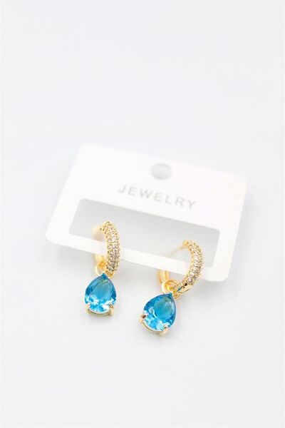 Rasanet Drop Earrings - Blue
