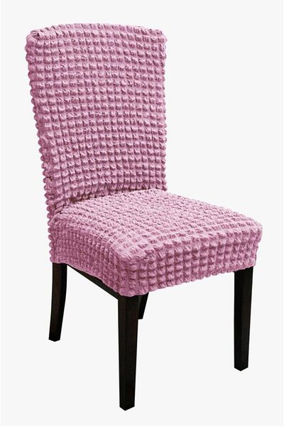 Lenjerii Deosebite Set of 6 chair covers made of crepe material, Lilac