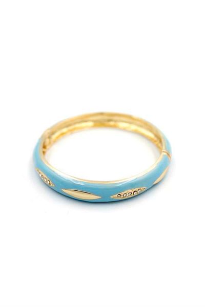 Rasanet Enamel bracelet - turquoise