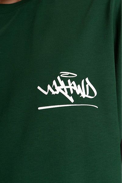 UKHWD SUPPLY Ukhwd Heritage Oversize Green Men's T-Shirt