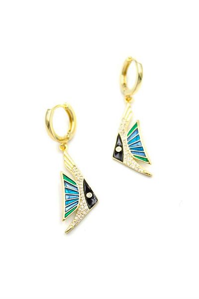 Rasanet Fish earrings - gold
