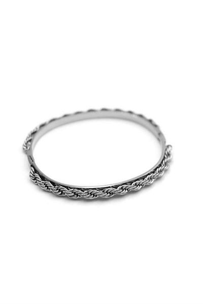 Rasanet Knitted Bracelet - Silver