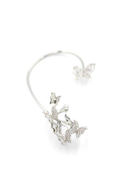 Rasanet Butterfly Cartilage Earrings - Silver