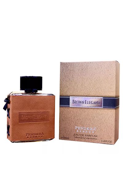 Paris Corner Paris Corner Pendora Scents Brown Elegant Eau de Parfum, Men, 100 ml