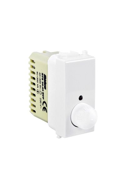 Viko by Panasonic Rotary 300W Dimmer for Interior Use - White