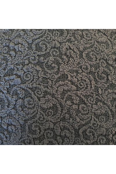 Lenjerii Deosebite Multi-elastic jacquard 2-seater sofa cover, Anthracite Grey
