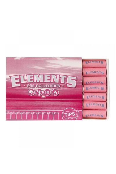 ELEMENTS Papers Filtre Elements Roz pre-rulate 6mm x21