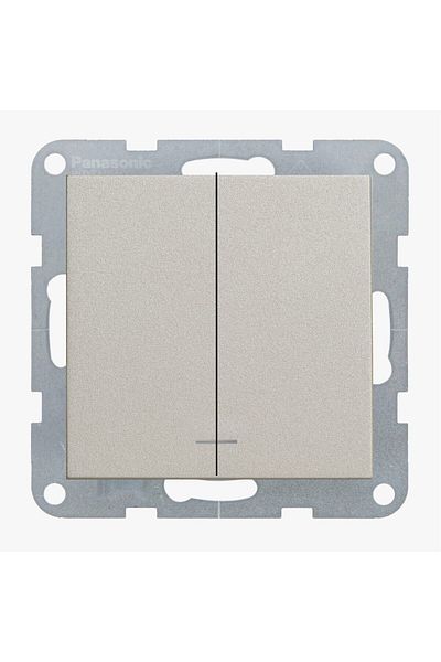 PANASONIC Switch Mechanism with LED Bronze Karre Plus