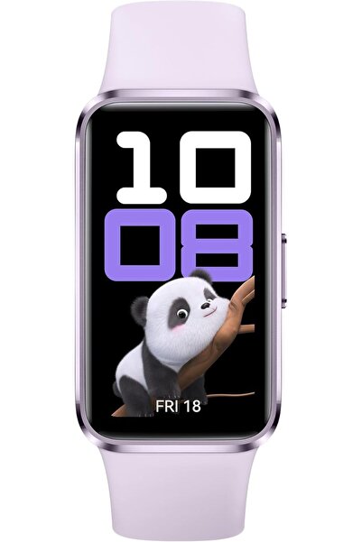 Huawei Band 10 Smart Watch - Metallic Design, Pro Sleep Analysis, 100 Workout Modes, Purple
