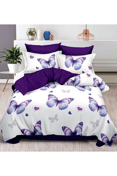 CHIRASO FINET Cotton Bed Linen, Classic Sheet 240x250cm, Duvet Cover 200x230cm, 4 Pillowcases
